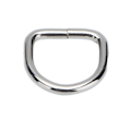 Miniatyrbilde 5 av 8: 50 stk D-ringer i premiumjern, solide, holdbare, falmefrie, utsøkte, brede bruksområder, metall D-ringer for vesker, klær, lommebok, sølv 2x11x11mm
