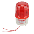 Miniatyrbilde 3 av 8: 10W LED roterende alarmlampe 360 graders blinkende nødalarmlampe for skyvedørsmaskin teleskopisk dør 220V