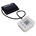 Miniatyrbild 4 av 8: Blodtrycksmätare Överarm LCD-display Stora siffror Batteri USB-driven Automatisk BP-maskin DC6V för hemmet