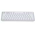 Miniatyrbilde 6 av 8: Bluetooth-tastatur Nettbrett-PC Ultra Slim Bærbar 78 Taster Hvit Trådløst Bluetooth-tastatur for IOS for Android