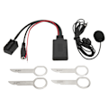 Pikkukuva 4 / 8: Langaton Bluetooth AUX IN -sovitin, handsfree-toiminnolla ja mikrofonilla, korvaa Focus 2004 ja uudemmat 6000CD -mallit