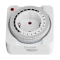 Miniatyrbillede 8 af 8: Timer-stikkontakt, mekanisk, 24 timer, 15 minutters intervaller, automatisk nedtællingsudtag, timer til elcykel, EU-stik, 230V