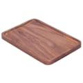 Miniatyrbilde 3 av 8: Valnøtt Serveringsplate Firkant Dekorasjon Frukt Mat Dessert Plate Brett Tre BBQ Plate25x17x1.5