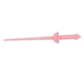 Miniatyrbillede 5 af 8: 3D-print spiralformet indtrækkeligt sværd - tyngdekraftsteleskopisk foldbart sværd - bærbart stressaflastningslegetøj - pink