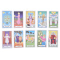 Miniatyrbillede 4 af 6: Golden Girls Tarot Cards - 78 stk æskesæt til kærlighed, ægteskab, venskab, sundhed og rigdom forudsigelse