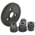 Miniatyrbild 4 av 8: Spur Diff 54T huvudväxel 13T 14T 16T 18T 32P motorpinjonger för Traxxas Slash 2WD RC-bil