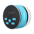 Miniatyrbild 4 av 8: Duschrum IPX7 Bluetooth-högtalare Bärbar FM-subwoofer med andningsljus Sugkopp
