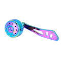 Miniatyrbillede 2 af 8: Aluminiumslegering Farverigt Fiskeri Baitcasting Hjulhåndtag Modifikation Vippearm Power Knop Reel Sæt