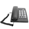 Miniatyrbillede 6 af 8: KXT504 Bærbar familievirksomhed Kontor Fast fastnet blitzfunktion Telefon ABS Sort