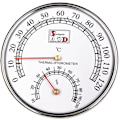 Miniatyrbild 1 av 3: Hygrometer Termometer för Bastukammare, Verkstäder, Simbassäng, Spa - Celsiusmätare Monitor