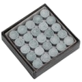 Miniatyrbillede 5 af 8: 50 stk. Pool Cue Tips Læder Billard Kø Tip Grade B Udskiftningsværktøj til daglig brug Træning 10mm
