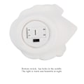 Miniatyrbillede 7 af 8: Dejlig delikat LED-svanelys keramisk dekorationslampe til bogreol i soveværelset med batteri(B)