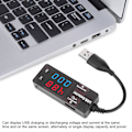Miniatyrbillede 8 af 8: YB26VA Dual Display USB-detektor Voltmeter Amperemeter Spænding Strømmåler Batterikapacitet TesterBicolor