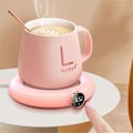 Miniatyrbild 5 av 5: 1 st Intelligent Värme Kopp Matta i Porslin USB Termisk Isolering Kopp