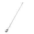 Miniatyrbillede 2 af 5: 30cm Rustfri Stål Bar Ske Bar Spoon Langt Håndtag Vridet Blandingsværktøj til Cocktail Vin Drikkevarer