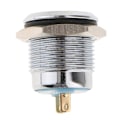 Miniatyrbild 3 av 5: 3 x 16mm 12V IP67 Vattentät LED Metall Indikatorlampa Typ D--