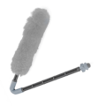 Miniatyrbild 3 av 8: Ull Paintball Barrel Enkel bomullspinne Squeegee Buffer Rengöringstillbehör (grå)
