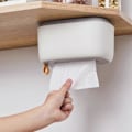 Pikkukuva 5 / 5: Pyyhepidike Pyyhe Bo x WC-paperin annostelija Pyyhe Bo x Työtaso Pöytä valkoinen
