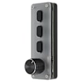 Miniatyrbilde 8 av 8: 3 taster minitastatur kablet USB Bluetooth Silent Silent DIY programmerbart tastatur med knott for spillmediemusikk