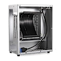 Miniatyrbillede 1 af 5: Lille Mikro Htpc Computer Kabinet Med Usb 3.0 Frontporte Mini Desktop Chassis