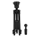 Miniatyrbillede 1 af 8: Stativ parykhoved formholder stativ beslag aluminiumslegering Falsk hoved form stativ Sort