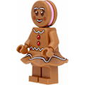 Pikkukuva 4 / 5: Mini piparkakkumies ja piparkakkuhahmot (hahmopeli jouluksi).