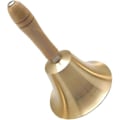 Miniatyrbilde 3 av 5: Solid Håndklokke Messing Serviceklokke Tre Call Bell for Hjemmedekorasjon