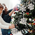 Miniatyrbilde 5 av 5: Julepynt i tre til å henge på juletreet