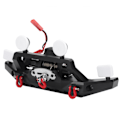 Miniatyrbilde 3 av 8: Frontfanger med LED-lys Elektrisk vinsj og kontroller for Traxxas TRX4/Axial Scx10 II