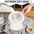 Miniatyrbild 3 av 5: 2 st Juice Filter Mesh 100 Mesh Filter Vin Filter Mesh Tratt Filter Mesh Mat Filter Sylt Sil Sylt Mat Filter Mesh