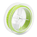 Miniatyrbillede 3 af 8: 50m Nylon Stærk Ekstrem Tilspidset Leder Fluefiskeri Braid Line Angler (Gul & Sort 20lb)