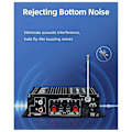 Miniatyrbilde 3 av 5: AK360 Stereo Bil Hjemmeforsterker USB Lossless Avspilling Radioforsterker