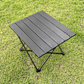 Miniatyrbilde 2 av 8: Rullebord i aluminiumlegering for camping, rullebord, sklisikker, slitesterk, minipiknikbord for camping, fotturer, reiser