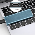 Miniatyrbilde 5 av 8: Gen1 NGFF Type-C Mobil SSD Harddisk Bærbar Solid State Harddisk Blå 128GB