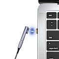 Pikkukuva 4 / 5: Magneettinen USB C -sovitin Thunderbolt 3 USB 3.1:lle, 40 Gbps 24-nastainen Type-C-liitin Suora pää