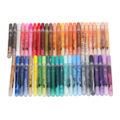 Miniatyrbild 2 av 8: 48 st Acrylic Paint Markers 0,7 mm spets 48 färger Fadeless Safe Nontoxic Acrylic Paint Pens för läder trä metall