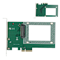 Pikkukuva 6 / 8: Sovitinkortti ST517 PCI-E X4 U.2 SFF-8639 2,5 tuuman NVMe SSD -laajennus elektroninen komponentti