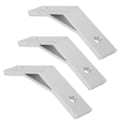 Miniatyrbillede 5 af 8: 10 stk 135 graders beslag Vinkel Aluminiumslegering Hjørnebøjler Beslag Connector Bracket2020