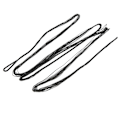 Pikkukuva 2 / 8: 12 säikeen jousipyörän jousen vaihtojousi Recurve-jouselle American Hunting Bow -tarvikkeet 68 tuumaa