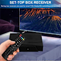 Miniatyrbillede 4 af 5: Set-top Box Receiver HEVC Set-top Box DVB-S2 Modtagelse