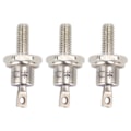 Miniatyrbillede 4 af 8: 3 stk. ensretterdiode spiral 25A jern høj hårdhed spiral ensretter modul udskiftning for generator katode