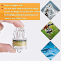 Miniatyrbilde 2 av 4: LED Fiskelys - Vanntriggerdesign og syv forseglet diamant LED Waterwate Zekai