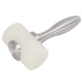 Miniatyrbilde 3 av 8: Lærskjæringshammer T-formet aluminiumhåndtak DIY lærskjæringstrykkhammer Lærhullverktøy