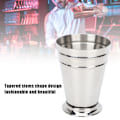 Miniatyrbillede 7 af 8: 304 Rustfrit Stål Iskold Cocktail Kop Drikkevin Krus Anti-fald til Bar Fest Bartender Værktøj (Sølv 400ML)