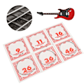 Miniatyrbild 5 av 8: 6 st universella elgitarrsträngar - hållbara musikinstrumentaccessoarer 22222222