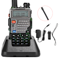 Pikkukuva 1 / 8: UV-5RE Camouflage Car Walkie Talkie Professional Dual Band Two-Way Radio (100-240V)US