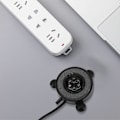 Miniatyrbilde 4 av 5: Akvarium Luftboble Stein Disk med 6 Fargeskiftende (EU Plugg)