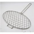 Miniatyrbilde 4 av 4: Grillkurv for hjemme-BBQ, grillklype for fisk i rustfritt stål, fiskeløs grillklype for fisk, grillklype tilbehør 30*35*28cm