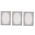 Miniatyrbilde 1 av 8: 3 stk. Embossing-mapper i plastmaterial, konkav-konveks teksturmaler for DIY-invitasjoner, papirhåndverk