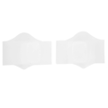 Miniatyrbild 1 av 8: 2st Skoinnersula Arch Support Pad Silikon Flatfoot Corrector för Plantar FasciitisWhite